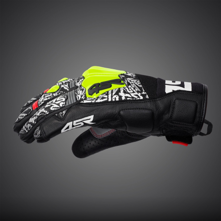 Rękawice motocyklowe 4SR GTS Black Yellow